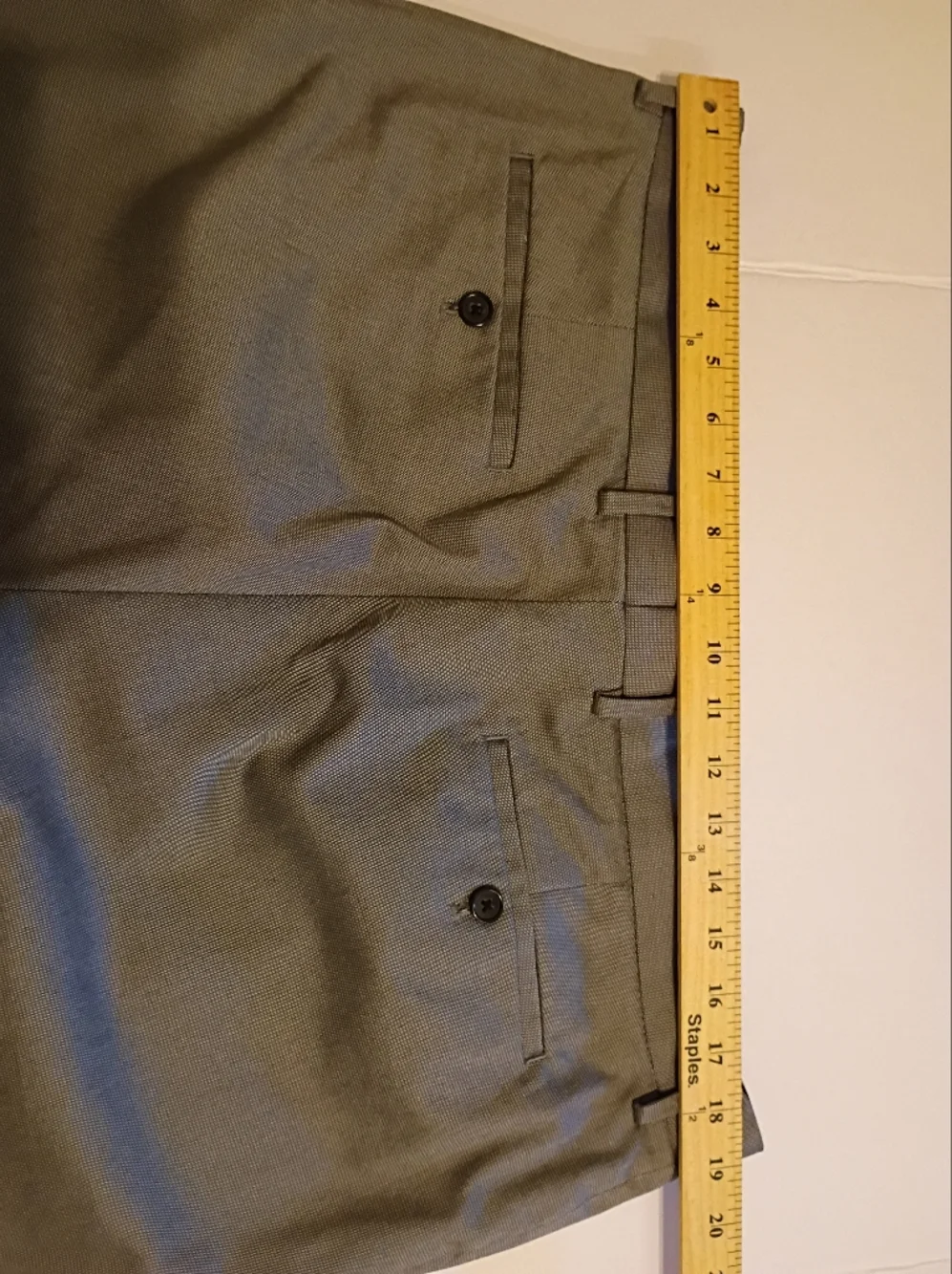 Banana Republic Men's‎ Gray Slim Fit Dress Pants Sz 38/32